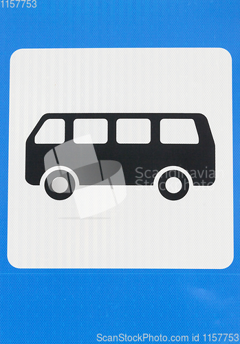 Image of bus sign