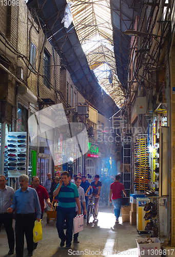 Image of People Tehran Grand Bazaar. Iran