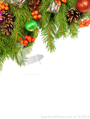 Image of Christmas background. Eve framework