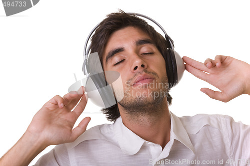Image of feeling the music