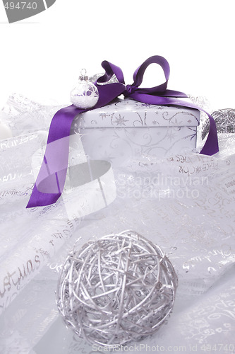 Image of christmas present decoration