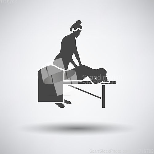 Image of Woman massage icon