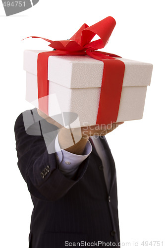 Image of Businessman offer
