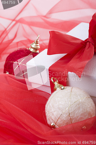 Image of christmas present decoration