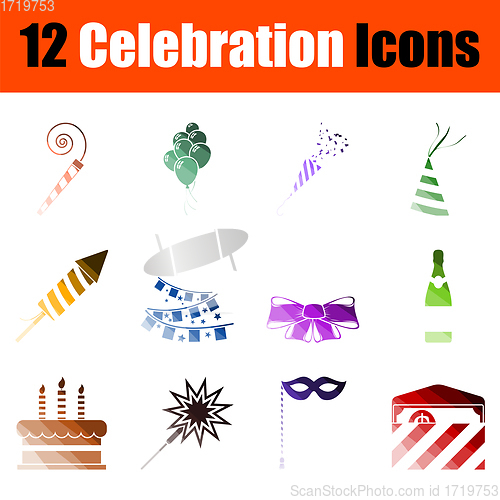 Image of Celebration Icon Set