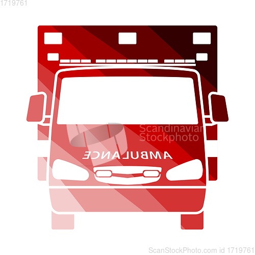Image of Ambulance Icon Front View
