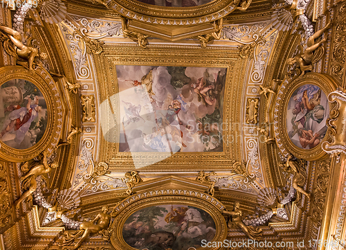 Image of interiors of Palazzo Pitti, Florence, Italy