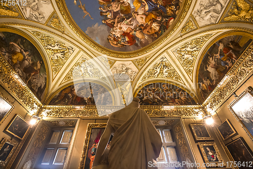 Image of interiors of Palazzo Pitti, Florence, Italy