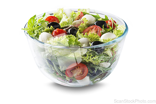 Image of Salad mozzarella olives
