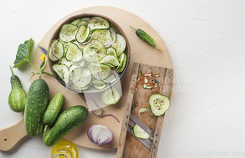 Image of Cucumber salad