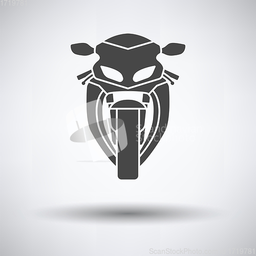 Image of Motorcycle icon front view