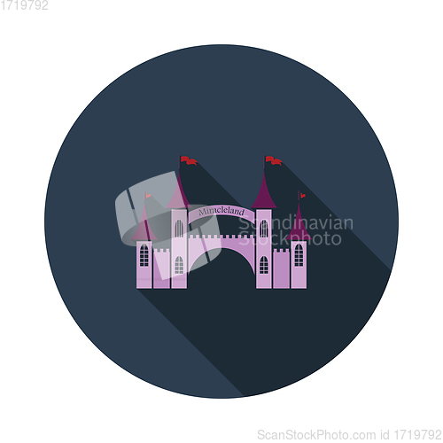 Image of Amusement park entrance icon