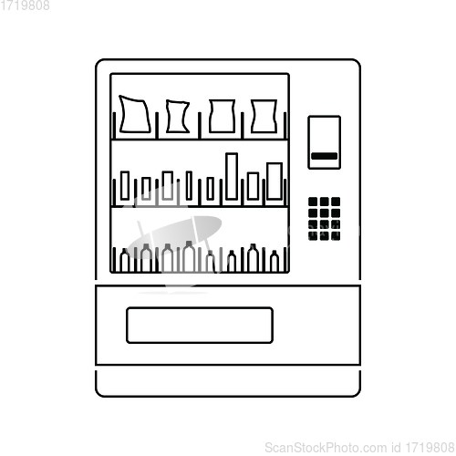 Image of Food selling machine icon