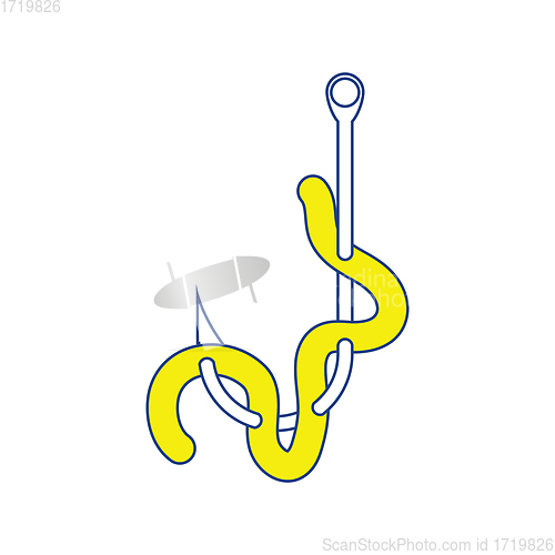 Image of Icon of worm on hook