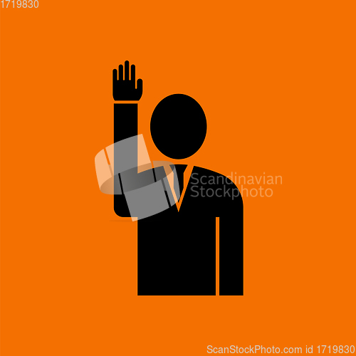 Image of Voting Man Icon