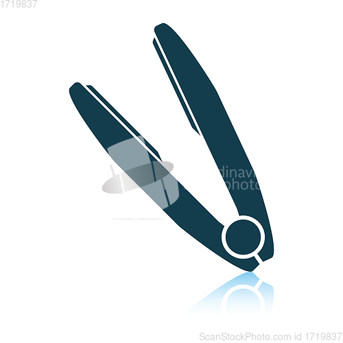 Image of Hair straightener icon