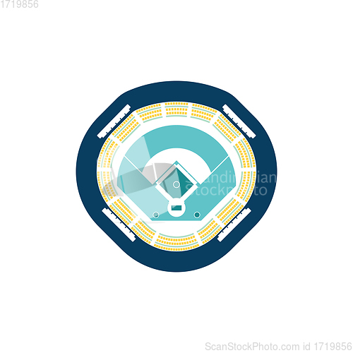 Image of Baseball stadium icon