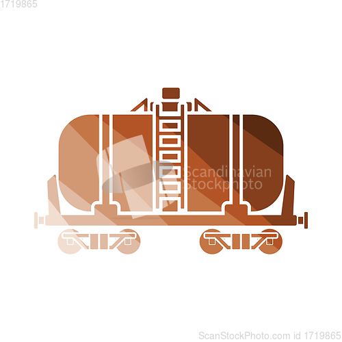 Image of Oil railway tank icon