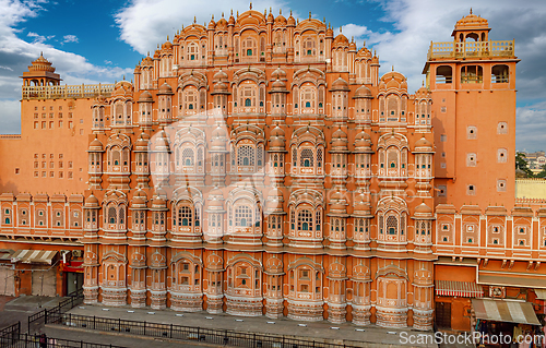 Image of Hawa Mahal (Palace of Winds or Palace of Breez) is a palace in J