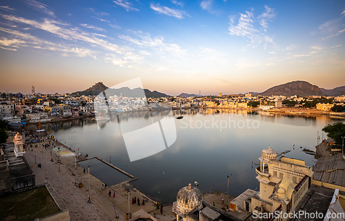Image of Pushkar is a town in the Ajmer district in the Indian state of R