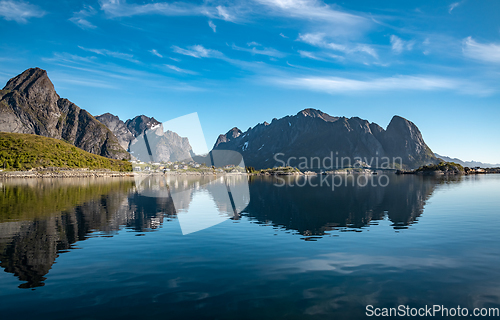 Image of Lofoten is an archipelago in the county of Nordland, Norway.