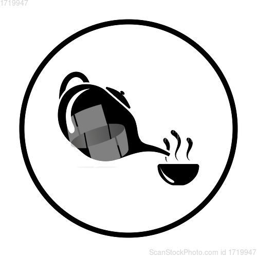 Image of SPA Tea Pot With Cup Icon