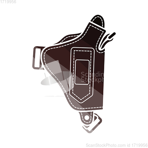 Image of Police Holster Gun Icon