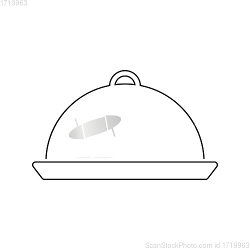 Image of Restaurant  cloche icon