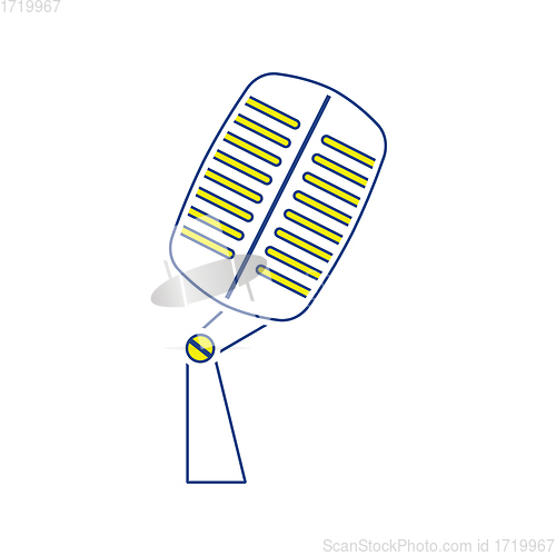 Image of Old microphone icon