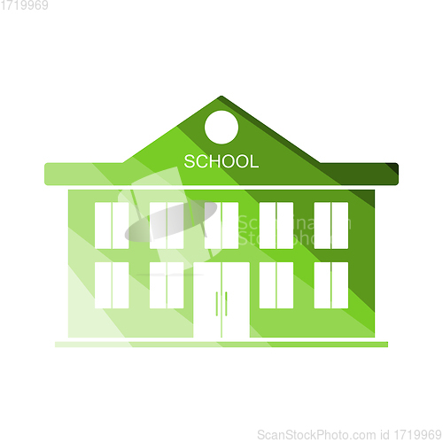 Image of School Building Icon