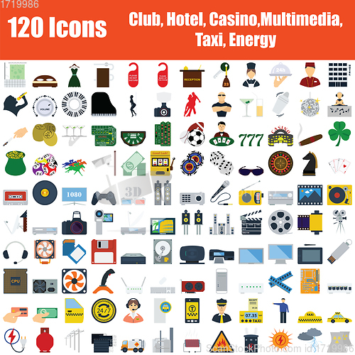 Image of Set of 120 Icons