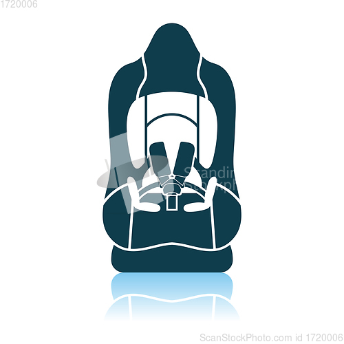 Image of Baby Car Seat Icon