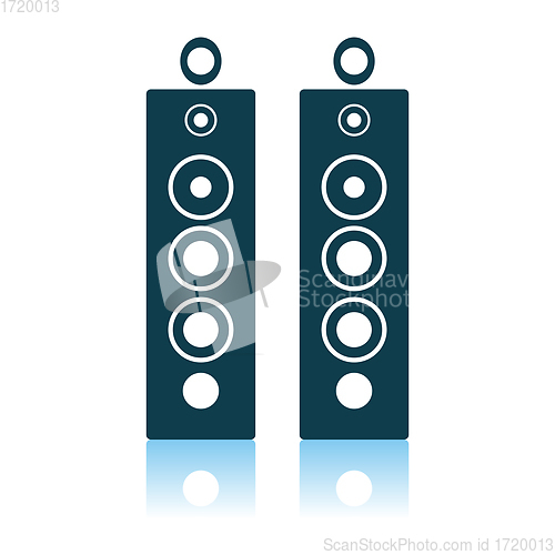 Image of Audio System Speakers Icon