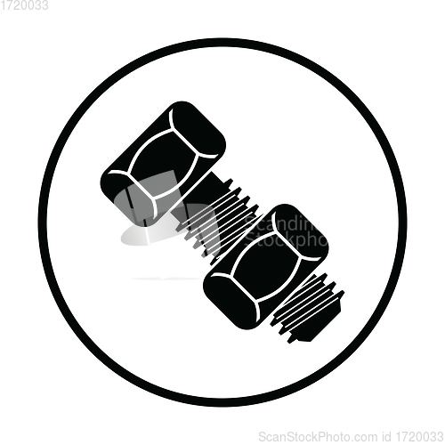 Image of Icon of bolt and nut