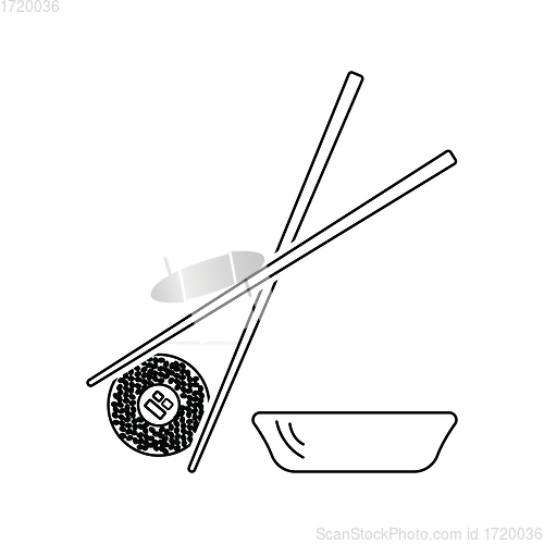 Image of Sushi with sticks icon