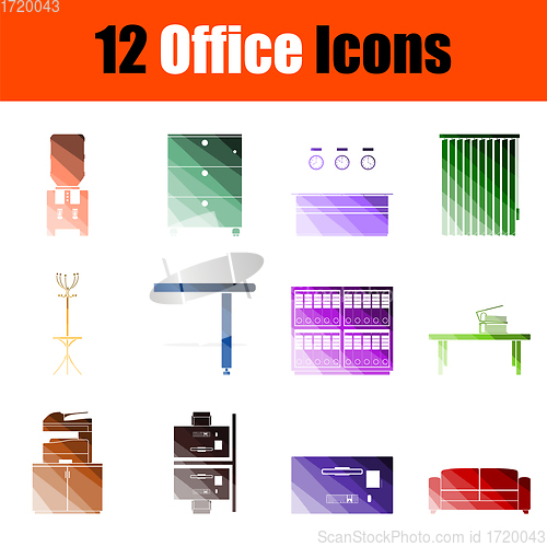 Image of Office Icon Set