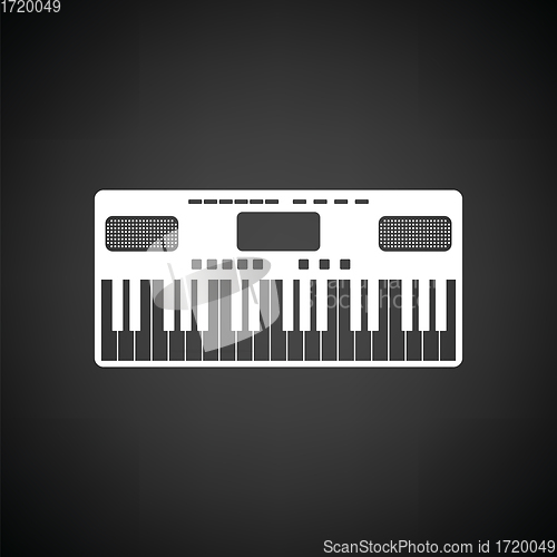 Image of Music synthesizer icon