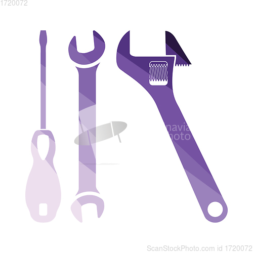 Image of Wrench and screwdriver icon