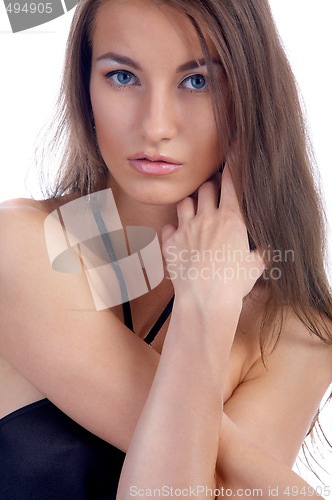 Image of young beautiful model