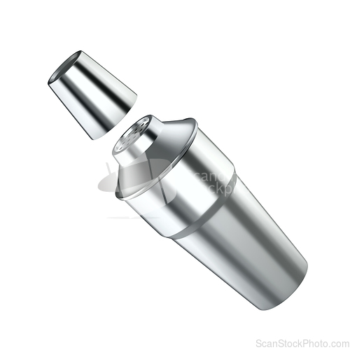 Image of Silver cocktail shaker