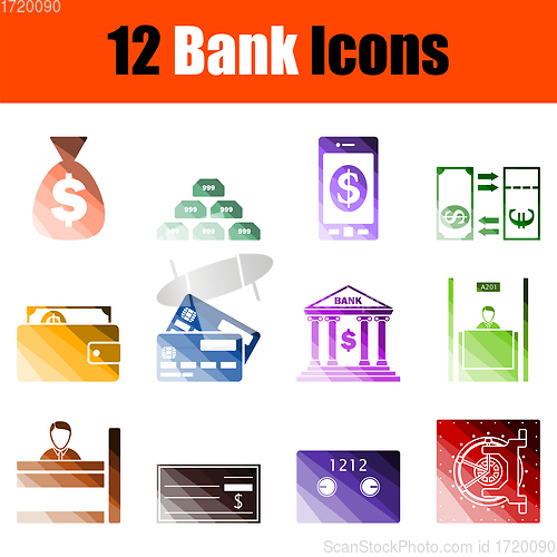 Image of Set of Bank Icons