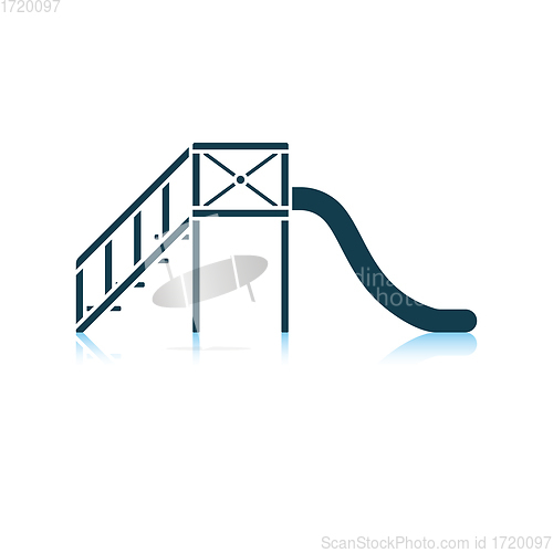 Image of Children\'s slide icon