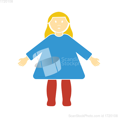 Image of Doll toy icon