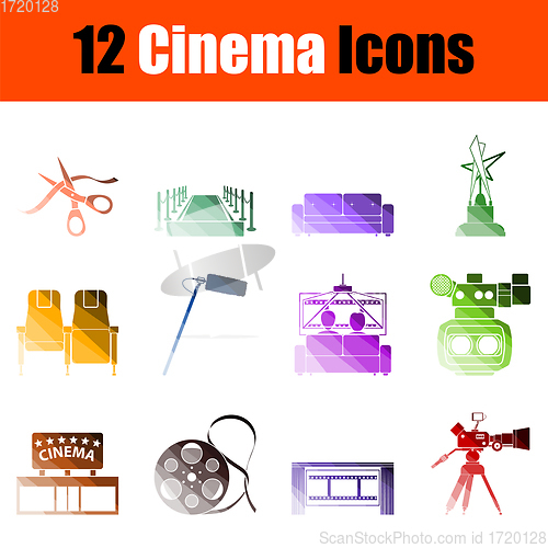 Image of Cinema Icon Set