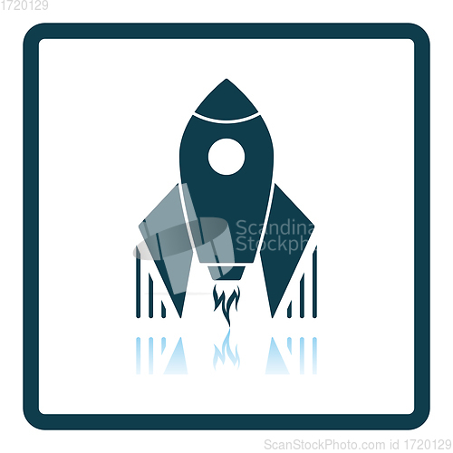 Image of Startup Rocket Icon