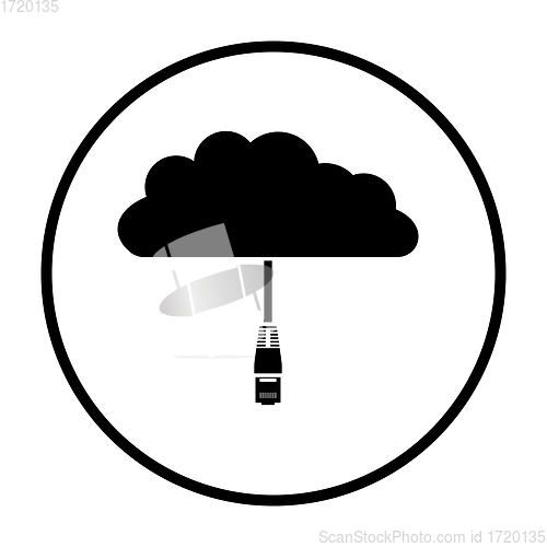 Image of Network Cloud  Icon
