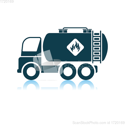 Image of Fuel Tank Truck Icon