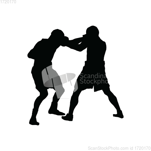 Image of Boxing silhouette