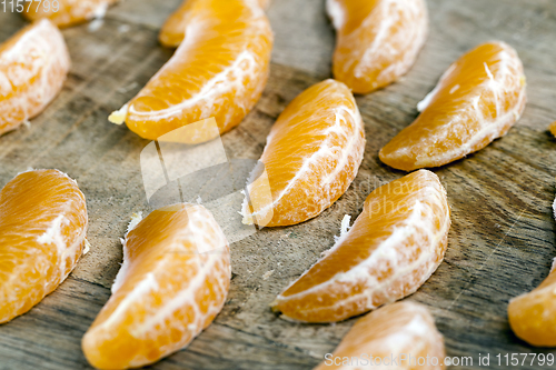 Image of slices of tangerines