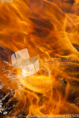 Image of orange flame